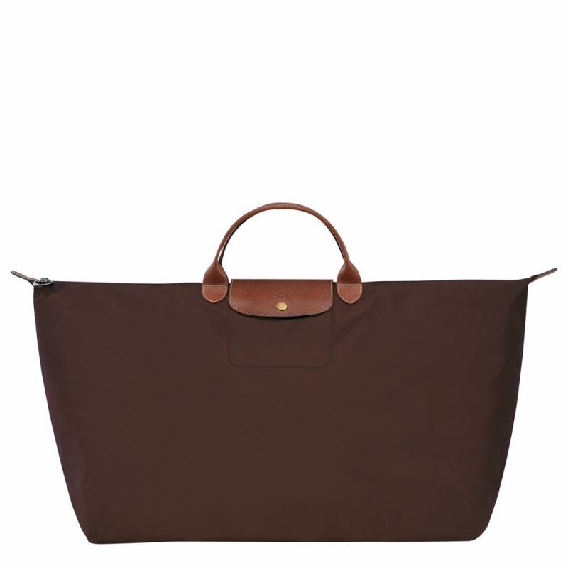 Brown Longchamp Le Pliage Original M Men's Travel Bags